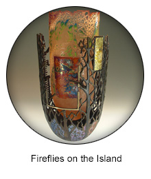 fireflies on the island